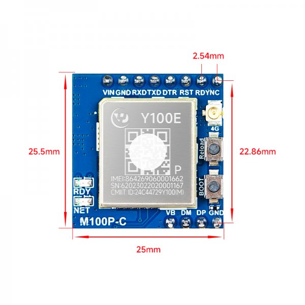Air780e合宙4G模块核心板